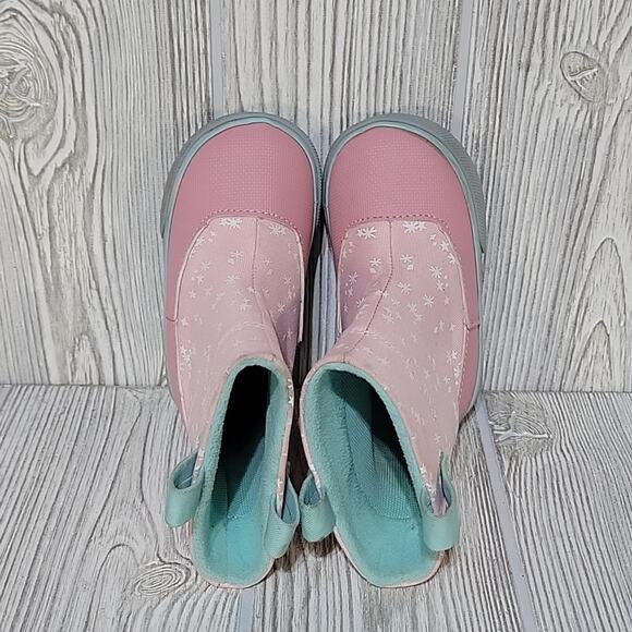 See Kai Run Ripley Weatherproof Pull On Boots Pink Kids Size Toddler 5 - Picture 6 of 14